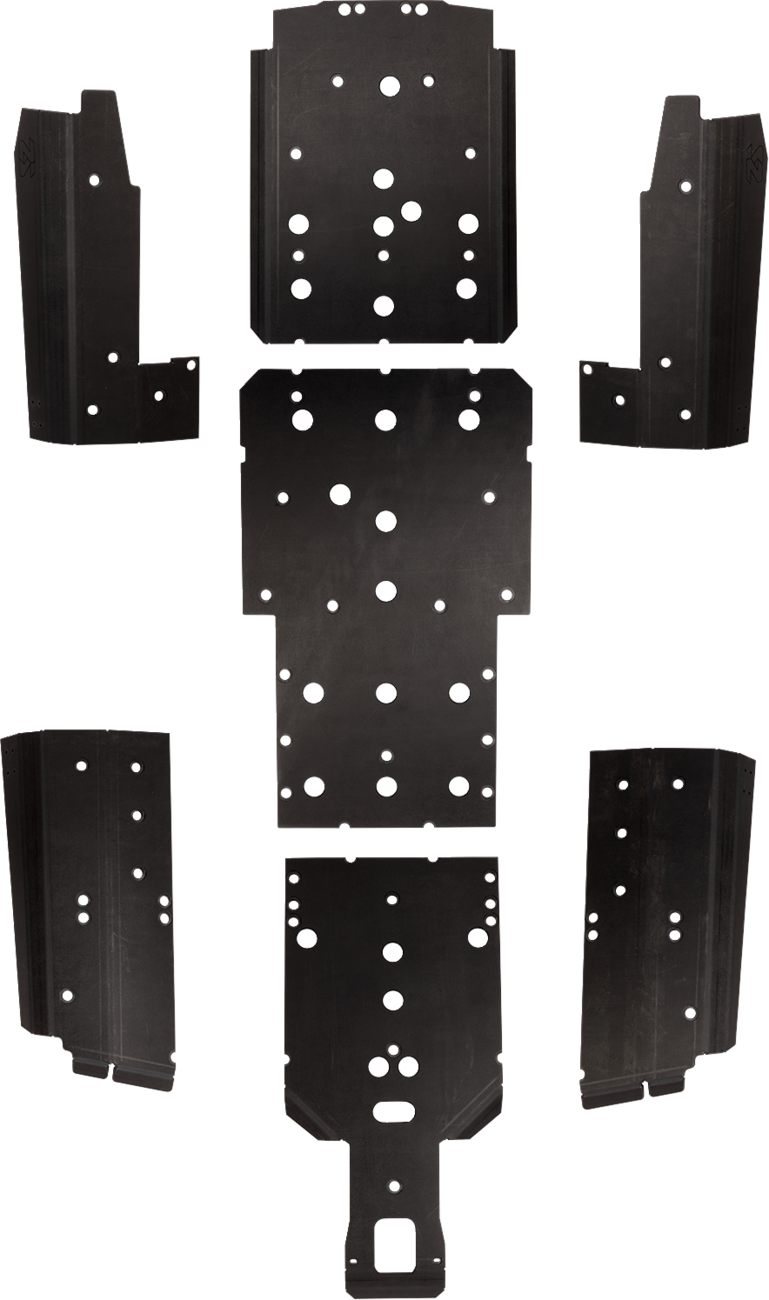 SEIZMIK Skid Plate - 4 Seat - Pkg. 2 of 2 - Polaris - RZR - Turbo 76-10171-K KIT