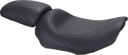 MUSTANG Padded Passenger Cowl - Black - Smooth - FLH/FLT '23-'25 88612