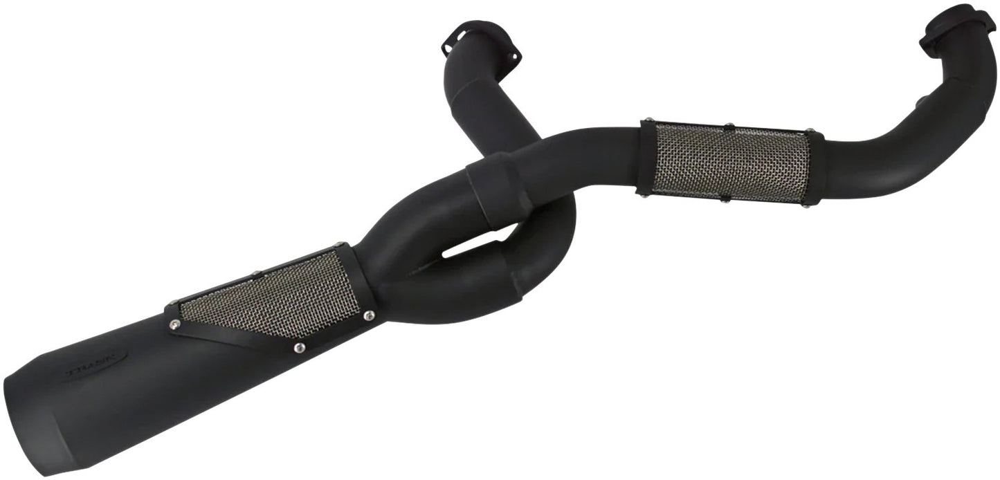 TRASK 2-into-1 Big Sexy Exhaust System - Stainless - M8 Softail TM-5132BK