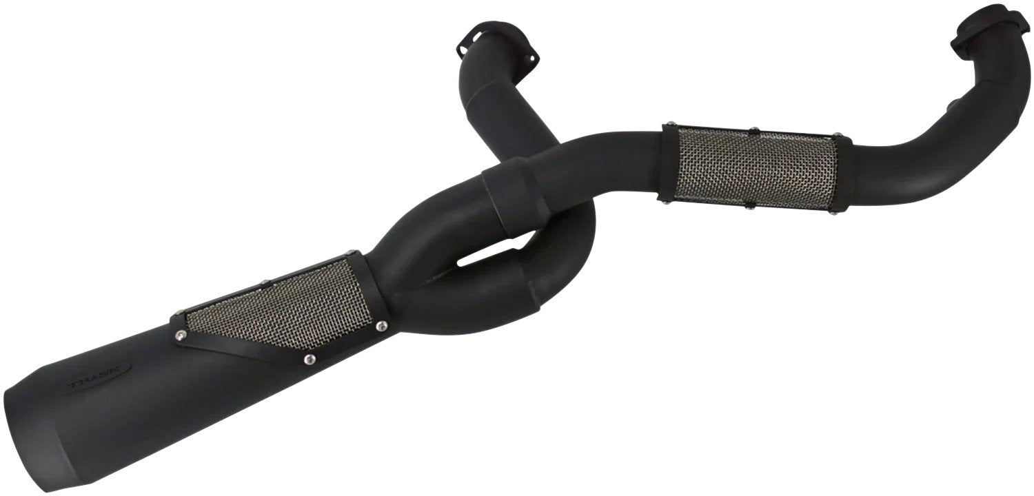 TRASK 2-into-1 Big Sexy Exhaust System - Stainless - M8 Softail TM-5132BK