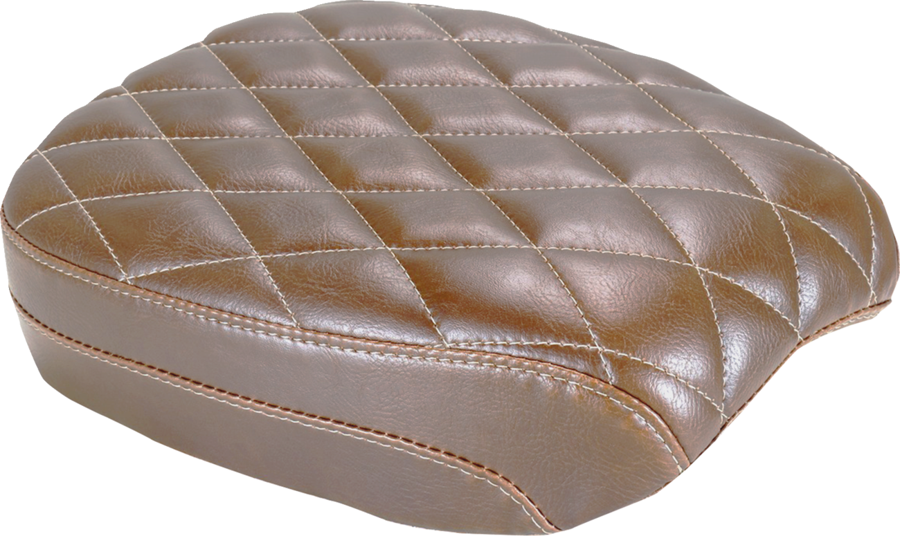 MUSTANG Tripper™ Passenger Seat - Brown - Diamond Toast Stitch - Rebel 1100 '21-'25 84157