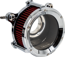 TRASK 68 mm Assault Charge Air Cleaner - Chrome - Gen 2 M8 TM-1025CH