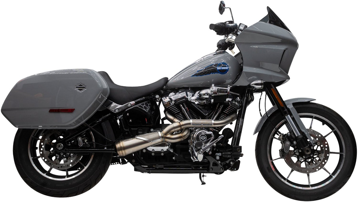 TRASK 2-into-1 Big Sexy Exhaust System - Stainless - M8 Softail TM-5132