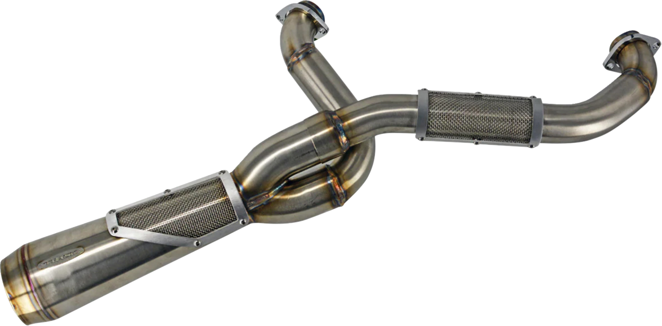TRASK 2-into-1 Big Sexy Exhaust System - Stainless - M8 Softail TM-5132