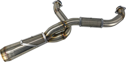 TRASK 2-into-1 Big Sexy Exhaust System - Stainless - M8 Softail TM-5132