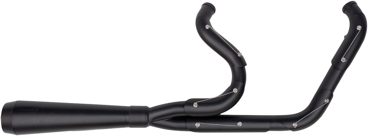TRASK 2-into-1 Assault Exhaust System - Full Black on Black TM-5030BKBK