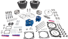 S&S CYCLE 132" Power Package - HPT496 - Gear Drive - Oil Cooled - Balck with Highlights - 114"/117" M8 310-1393