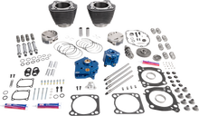 S&S CYCLE 132" Power Package - HPT496 - Gear Drive - Water Cooled - Black Granite - 114"/117" M8 310-1402