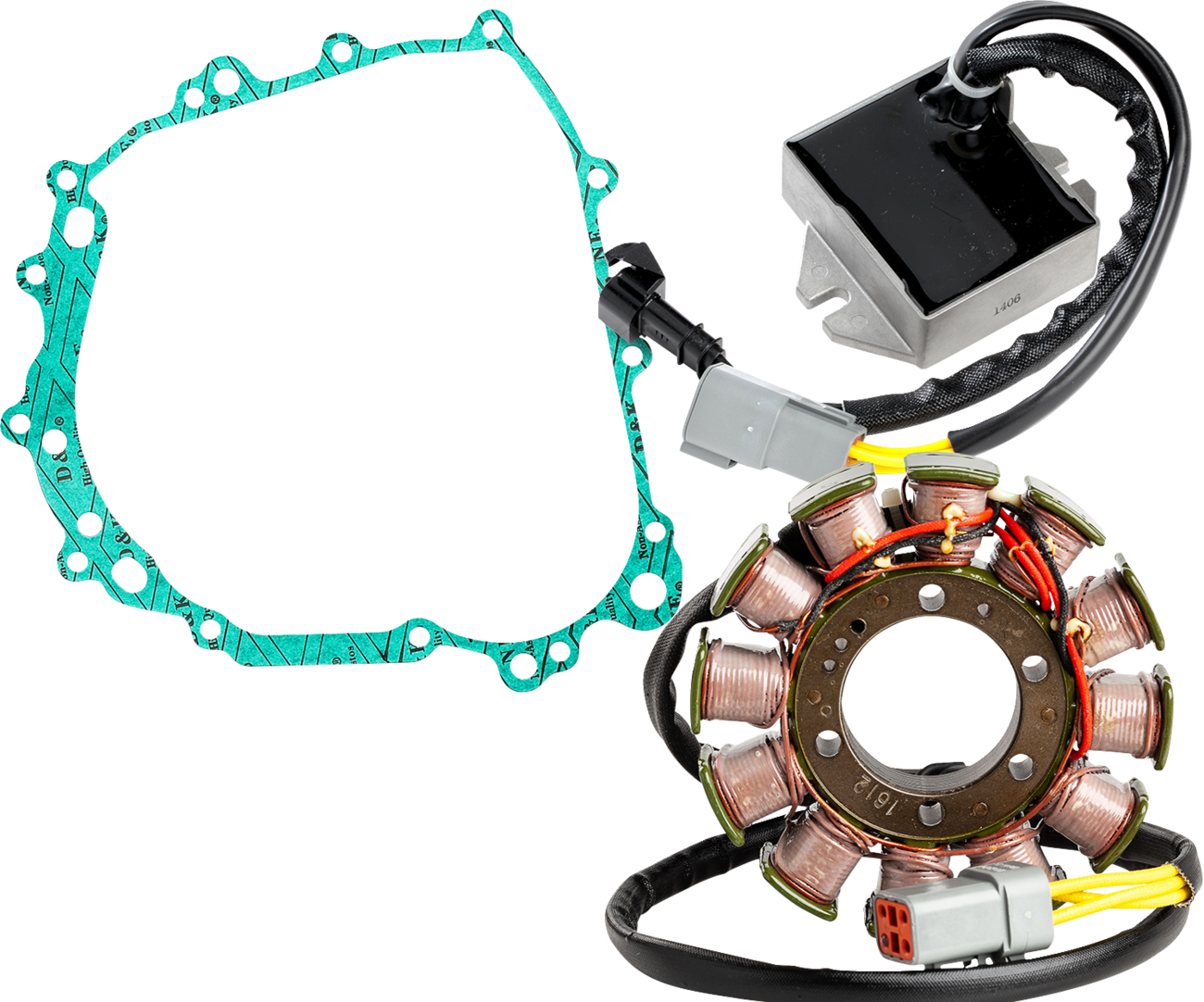 RICK'S MOTORSPORT ELECTRIC Charging Kit - '09 -'10 Buell 1125R/CR 99-006