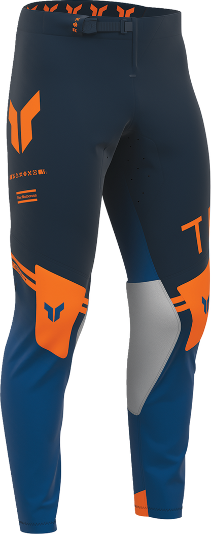 THOR Sportmode Geo Pants - Midnight/Blue - US 38 2901-12822