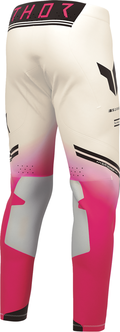 THOR Sportmode Geo Pants - Vintage White/Pink - US 33 2901-12828
