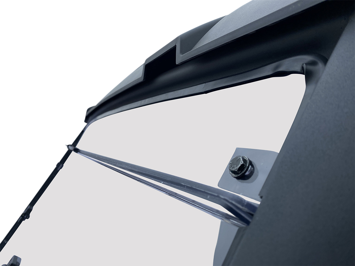 MOOSE OFFROAD Full Folding Windshield - Deluxe - Defender V000344-12200M