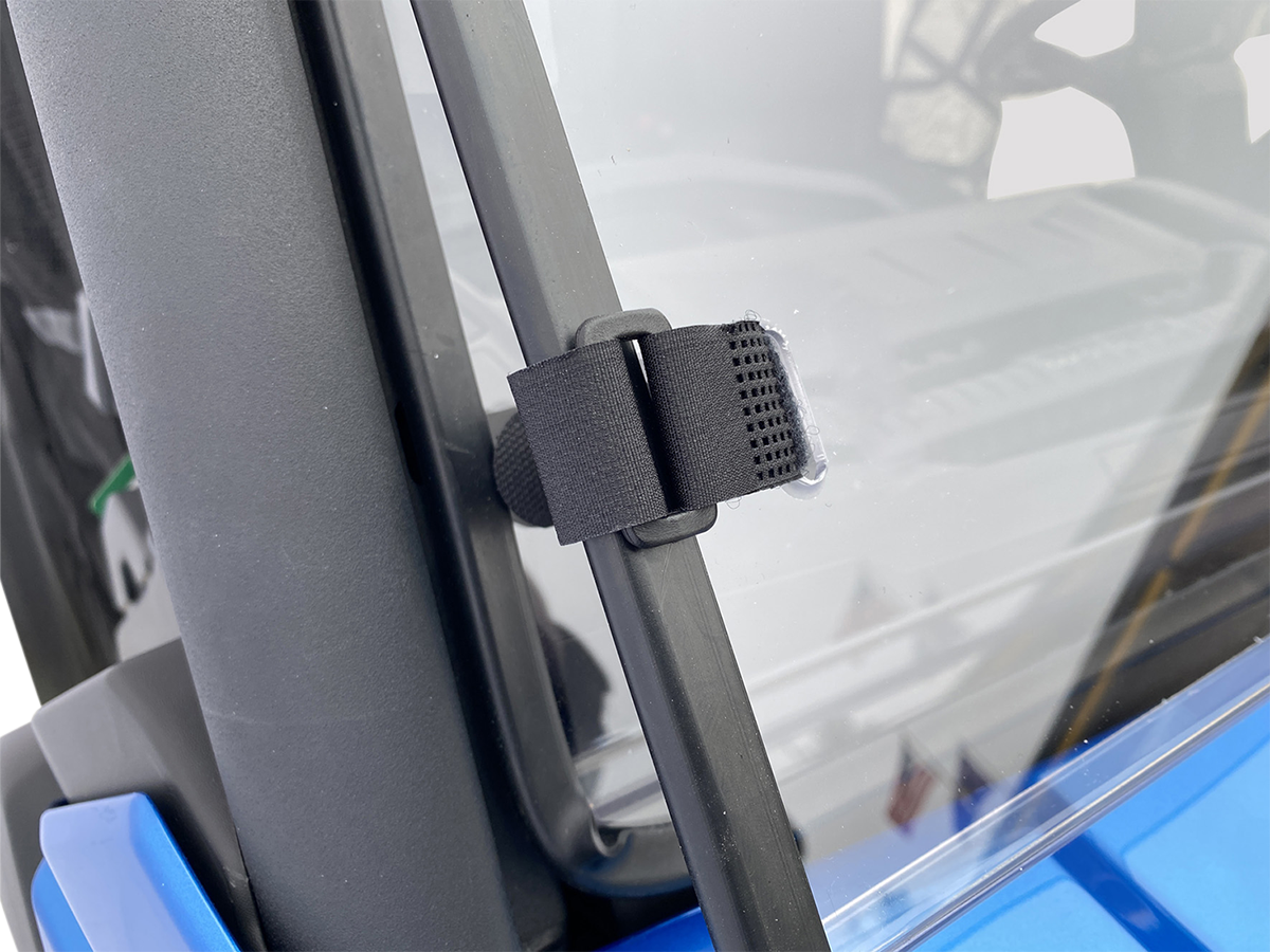 MOOSE OFFROAD Full Folding Windshield - Deluxe - Defender V000344-12200M