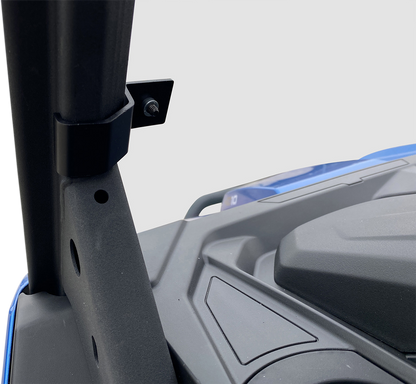 MOOSE OFFROAD Full Folding Windshield - Deluxe - Defender V000344-12200M