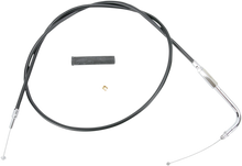 DRAG SPECIALTIES Black Vinyl Throttle Cable - 47-1/2" 4332108B