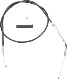 DRAG SPECIALTIES Black Vinyl Throttle Cable - 32-1/2" 4330100B