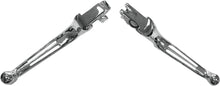 2 Slot Lever Set Chrome Big Twin 07 Up