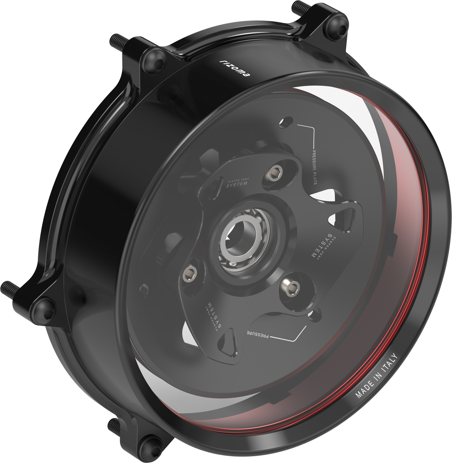 Clutch Cover Black Duc V2