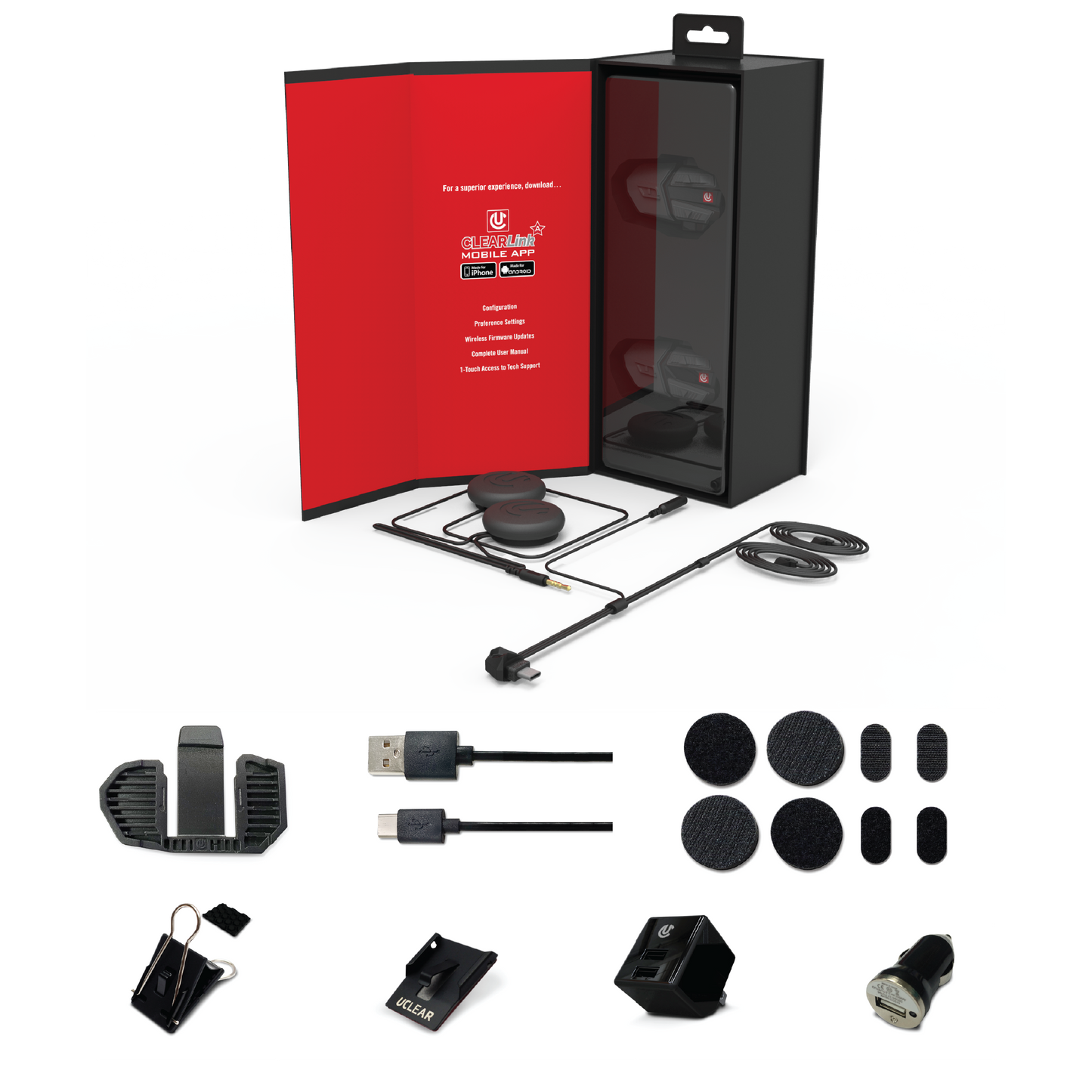 Motion Hdx V Dual Kit Helmet Audio Dual Kit