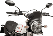 Front Plate Matte Black Duc Scrambler Desert Sled