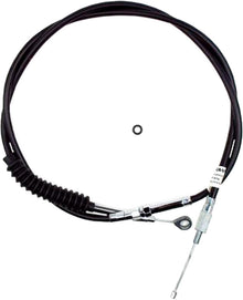 Black Vinyl Clutch Lw Cable