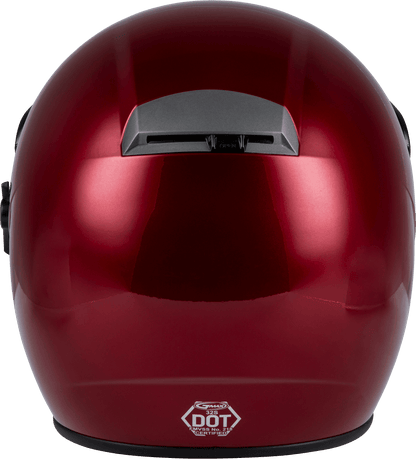 Gm 32 Open Face Helmet Candy Red 3x