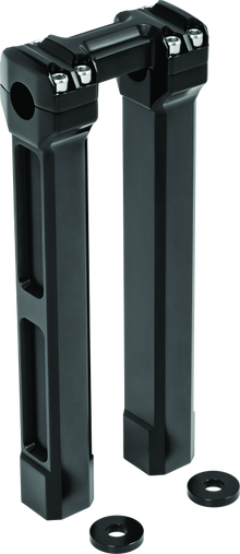 Kuryakyn 12inch Billet Handlebar Risers Black