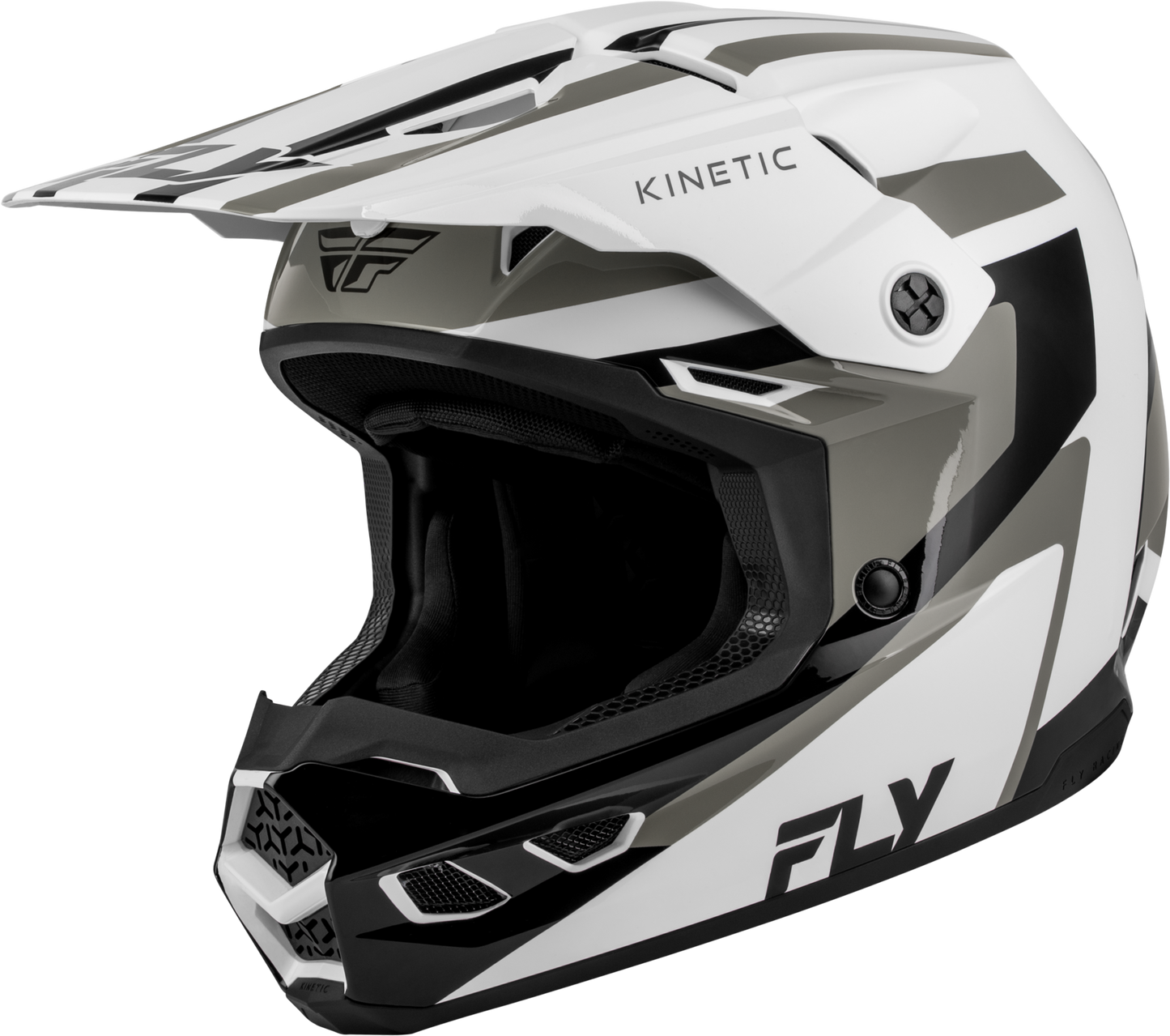 Kinetic Sync Helmet White/Black/Grey Md