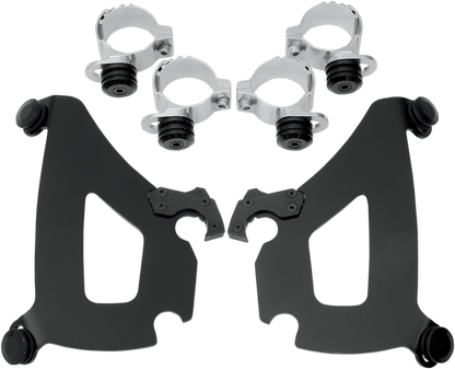 MEMPHIS SHADES Bullet Mounting Kit - VT750 - Black MEK1961