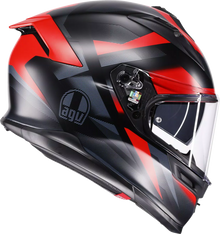 AGV K7 Helmet - Glimpse - Matte Black/Red - Small 2118399004-015-S