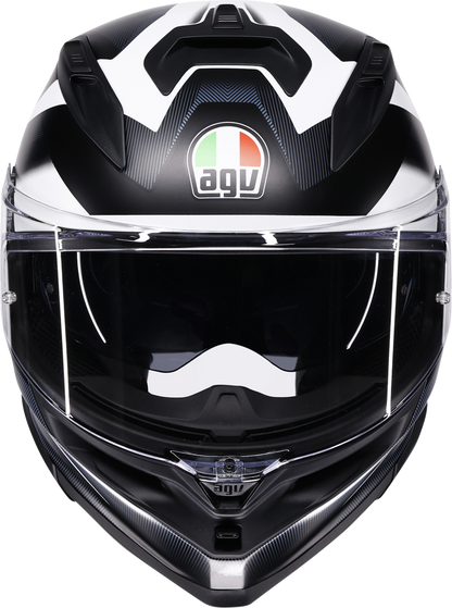 AGV K7 Helmet - Glimpse - Matte Black/White - Large 2118399004-016-L