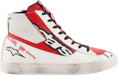 ALPINESTARS Stated Flair Shoes - White/Bright Red - US 7.5 2541326-2230-75