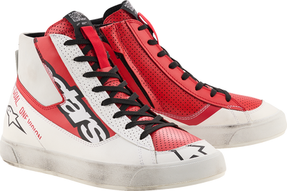 ALPINESTARS Stated Flair Shoes - White/Bright Red - US 12.5 2541326-2230-125