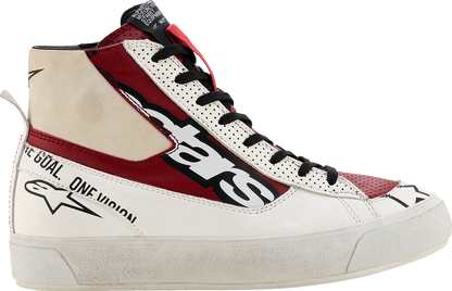ALPINESTARS Stella Stated Flair Shoes - White/Rio Red - US 5 2541426-2066-5