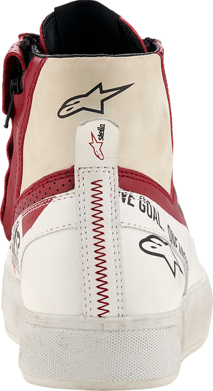 ALPINESTARS Stella Stated Flair Shoes - White/Rio Red - US 9.5 2541426-2066-95