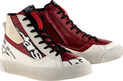 ALPINESTARS Stella Stated Flair Shoes - White/Rio Red - US 10.5 2541426-2066-105
