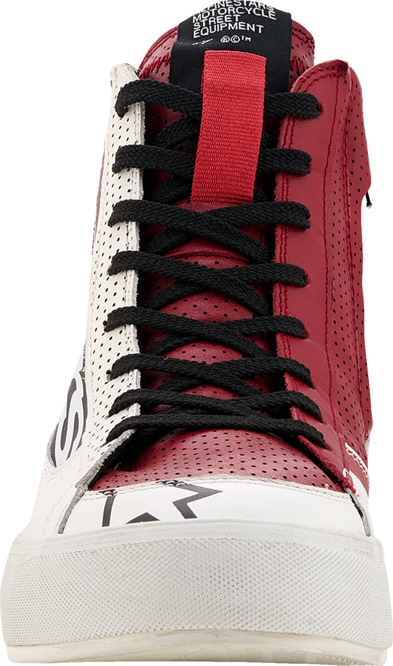 ALPINESTARS Stella Stated Flair Shoes - White/Rio Red - US 10 2541426-2066-10