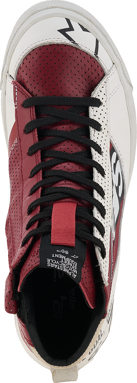 ALPINESTARS Stella Stated Flair Shoes - White/Rio Red - US 11 2541426-2066-11