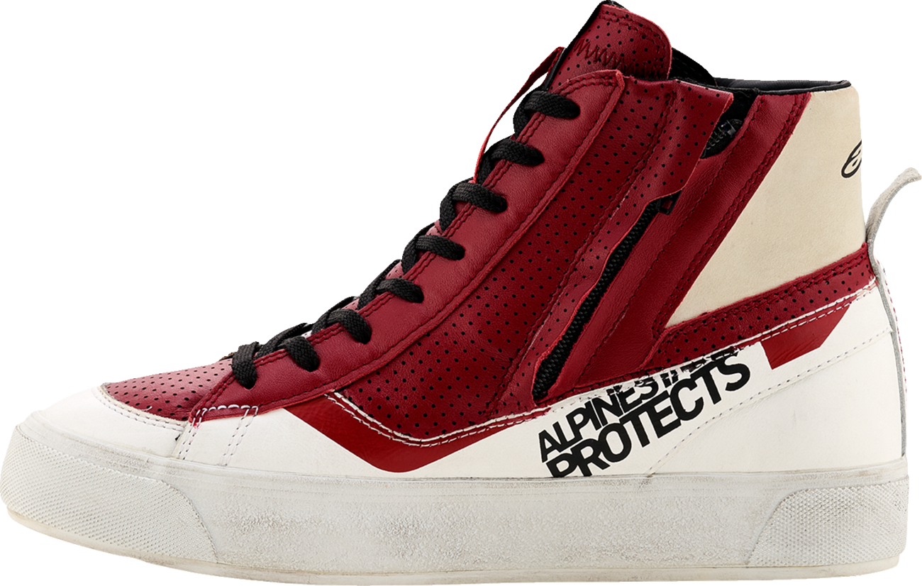 ALPINESTARS Stella Stated Flair Shoes - White/Rio Red - US 11.5 2541426-2066-115
