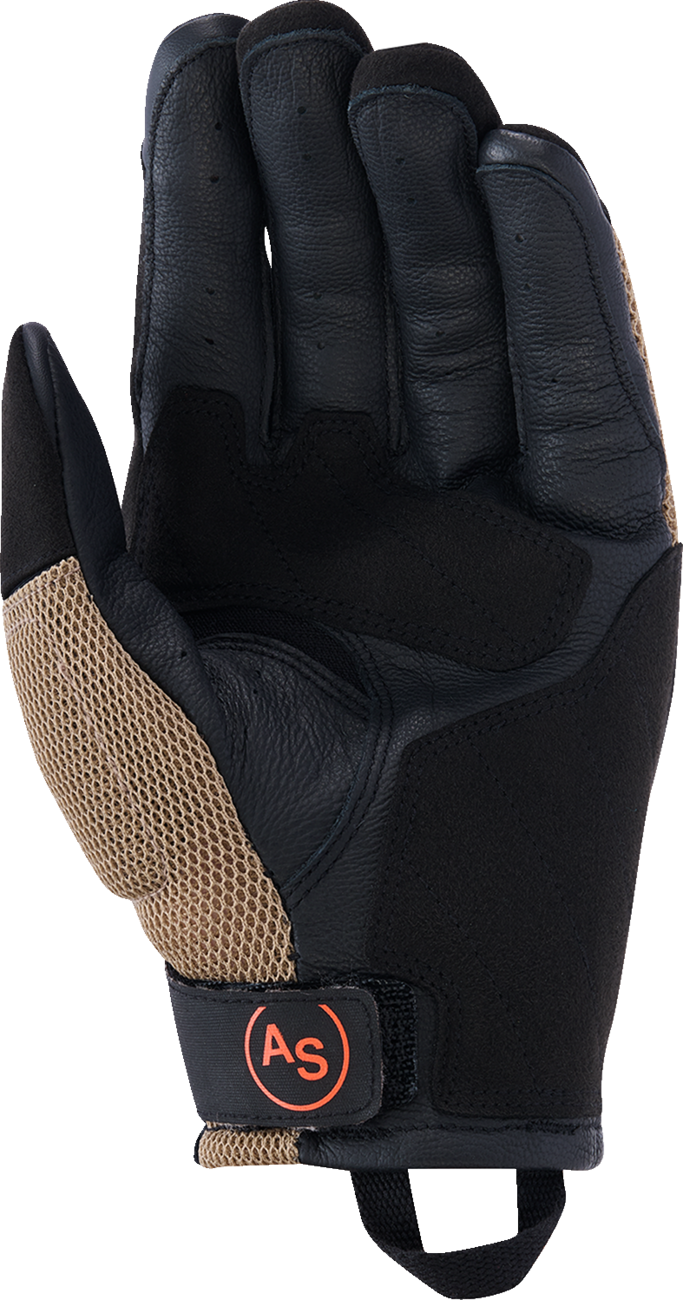 ALPINESTARS Manti Air Gloves - Dark Khaki/Black/Fluo Orange - 3XL 3570225-8038-3X
