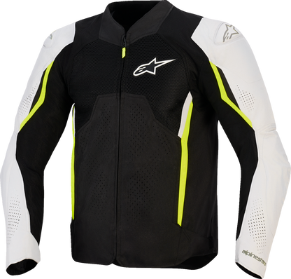 ALPINESTARS AST v3 Air Jacket - Black/Silver/Yellow Fluo - Large 3300426-159-L