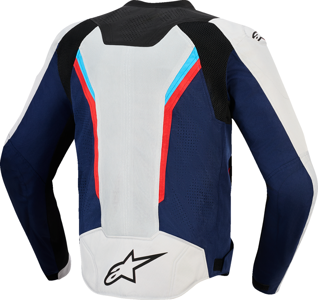 ALPINESTARS AST v3 Air Jacket - Silver/Deep Blue/Bright Red - XL 3300426-1621-XL