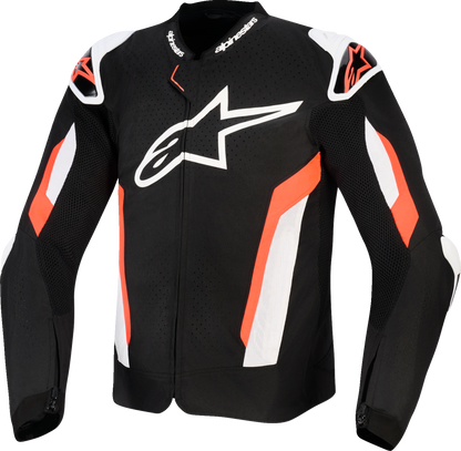 ALPINESTARS T-GP Air Jacket - Black/Red Fluo - Medium 3300626-1030-M