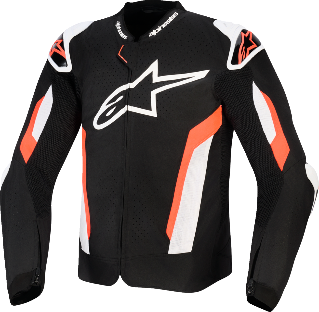 ALPINESTARS T-GP Air Jacket - Black/Red Fluo - Large 3300626-1030-L