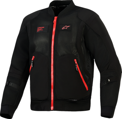 ALPINESTARS Flight Air Jacket - Black/Bright Red - Large 3300726-1303-L