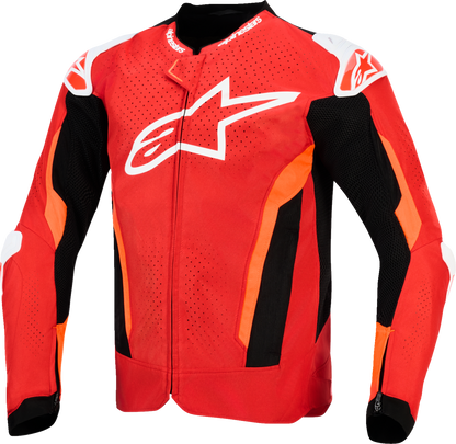 ALPINESTARS T-GP Air Jacket - Bright Red/Red Fluo/Black - 4XL 3300626-3097-4XL