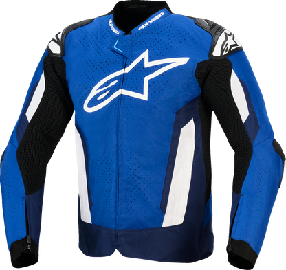 ALPINESTARS T-GP Air Jacket - Bright Blue/Navy/White - Medium 3300626-7329-M