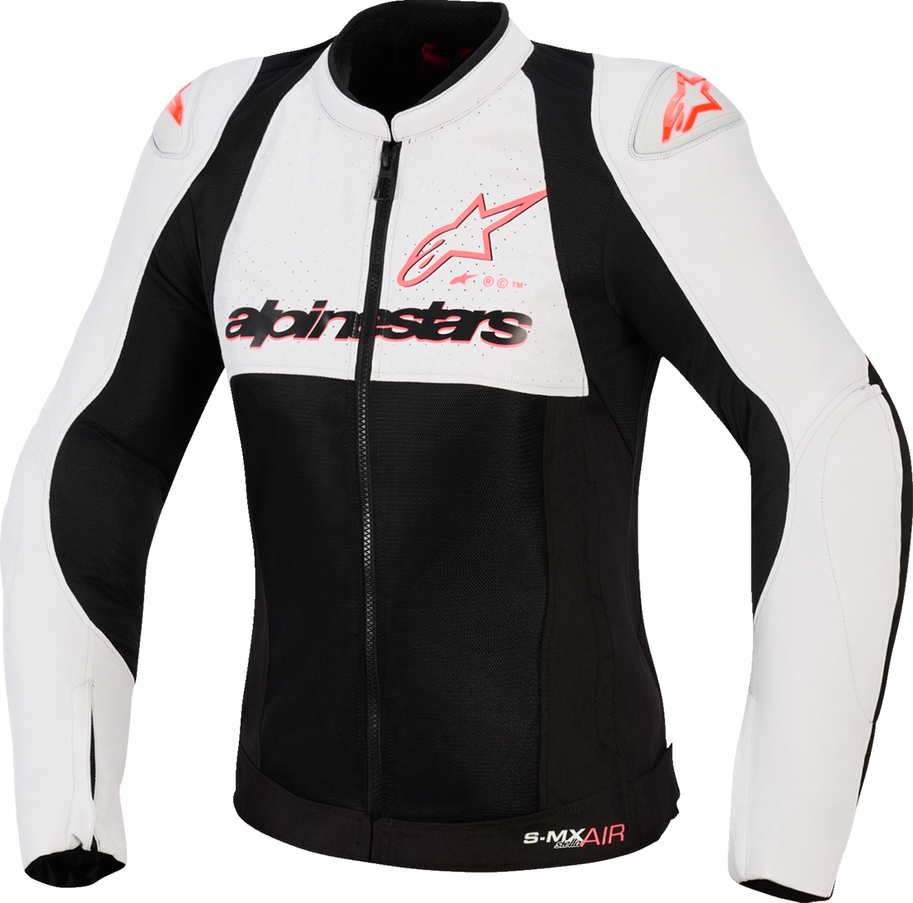 ALPINESTARS Stella SMX Air Jacket - Ice Gray/Black/Coral Fluo - XS 3316523-9297-XS
