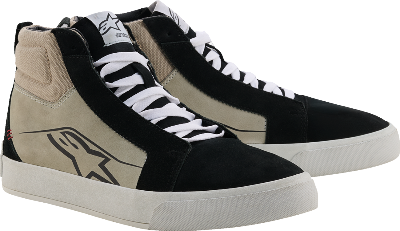 ALPINESTARS Ride-63 Leather Shoes - Black/Cool Gray/White - US 13.5 2540926-1471-135