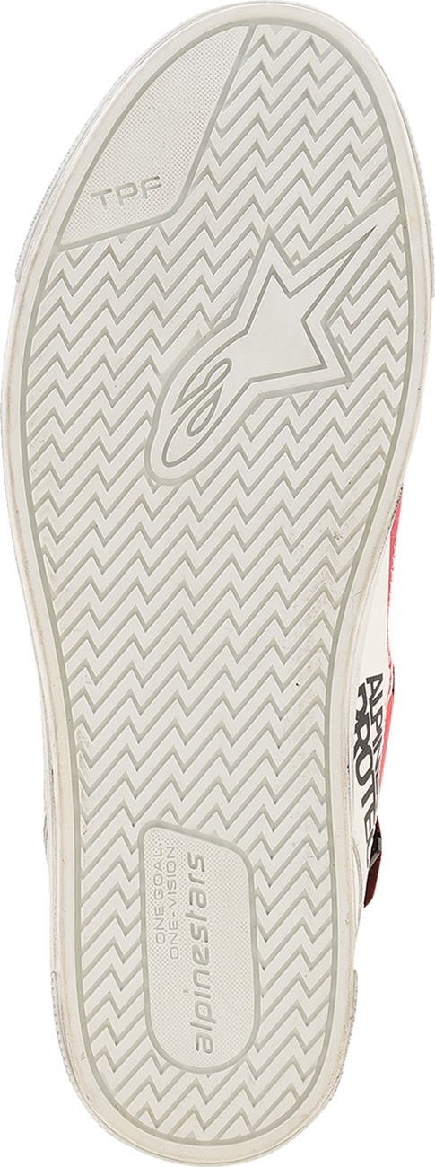ALPINESTARS Stated Flair Shoes - White/Bright Red - US 10.5 2541326-2230-105